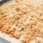 crispy rice made made in the oven