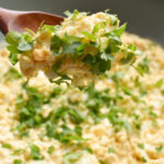 egg salad made with cottage cheese for extra protein