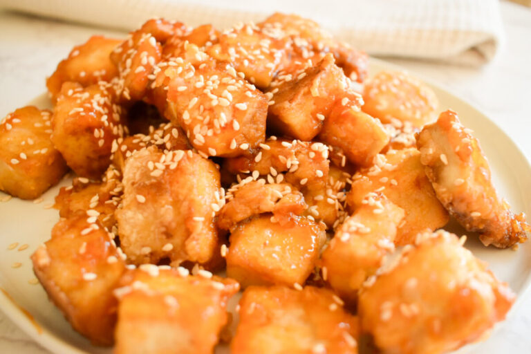 firecracker tofu- perfectly spciy