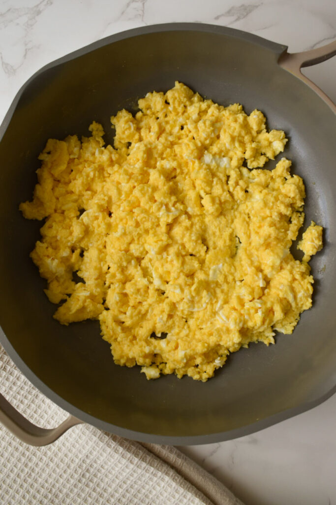 cooked cottage cheese eggs