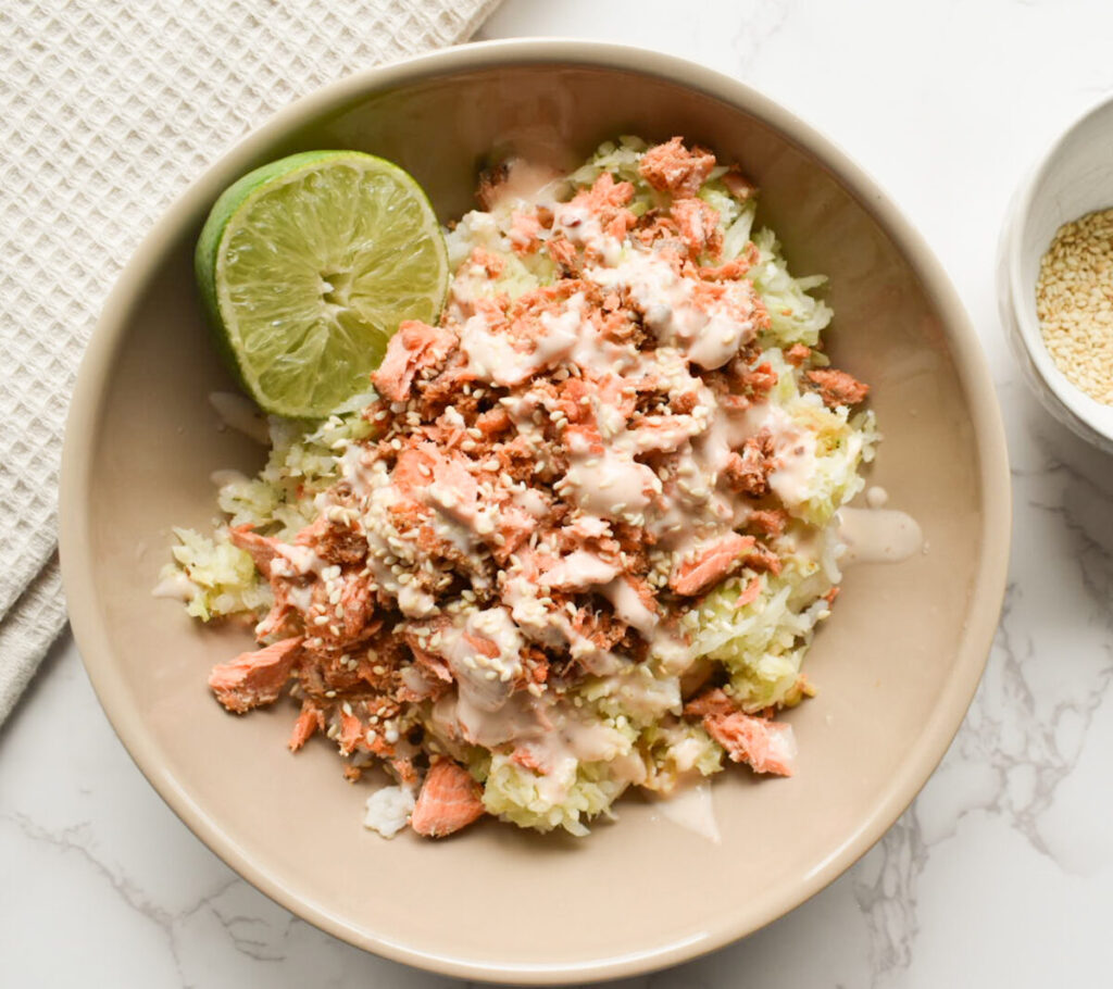 crispy spicy salmon