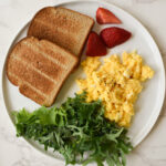 cottage cheese eggs, high protein breakfast