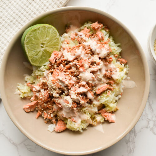 crispy spicy salmon