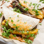baked black bean tacos