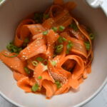 tiktok viral carrot ribon salad