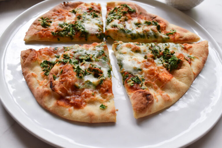 air fryer naan pizza