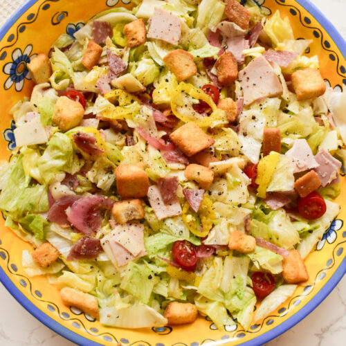 sub in a tub low carb salad jersey mike's