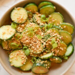 cucumber salad with peanut sauce