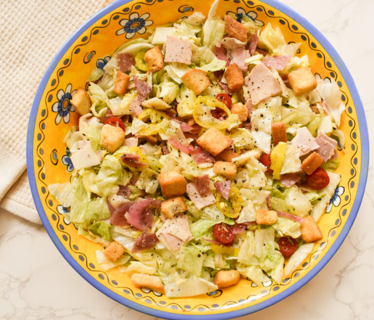Jersey Mike's sub in a tub salad