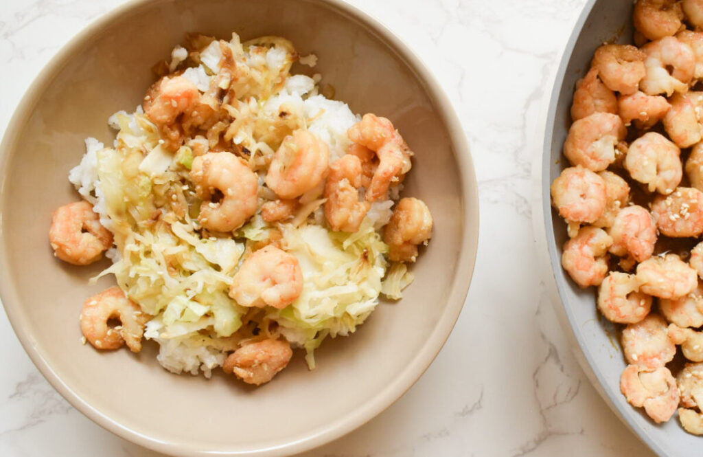 honey garlic shrimp