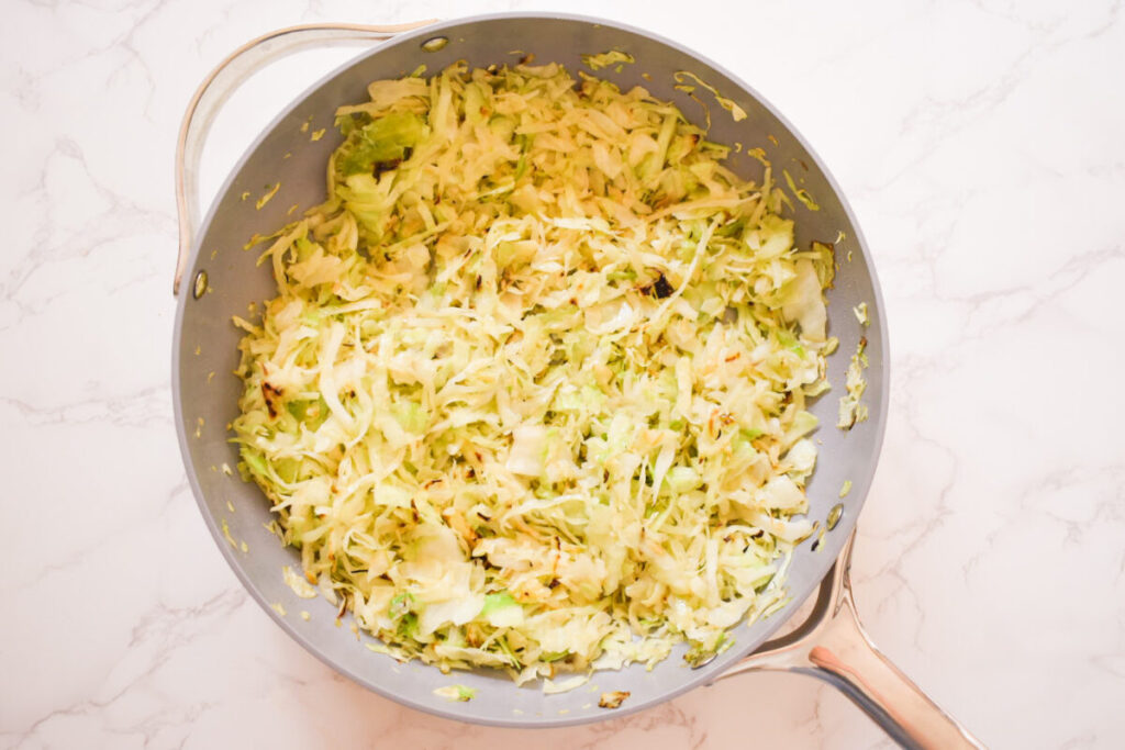 sauteed garlic cabbage