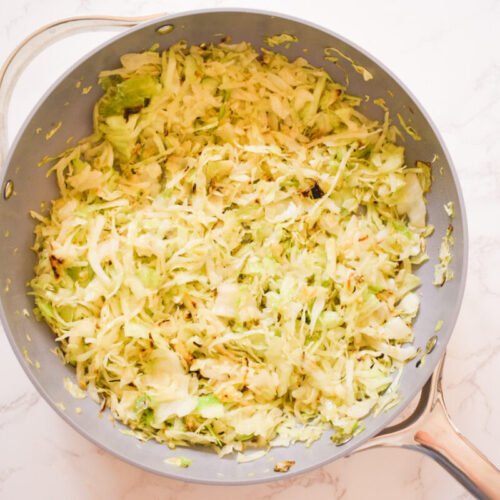 sauteed garlic cabbage