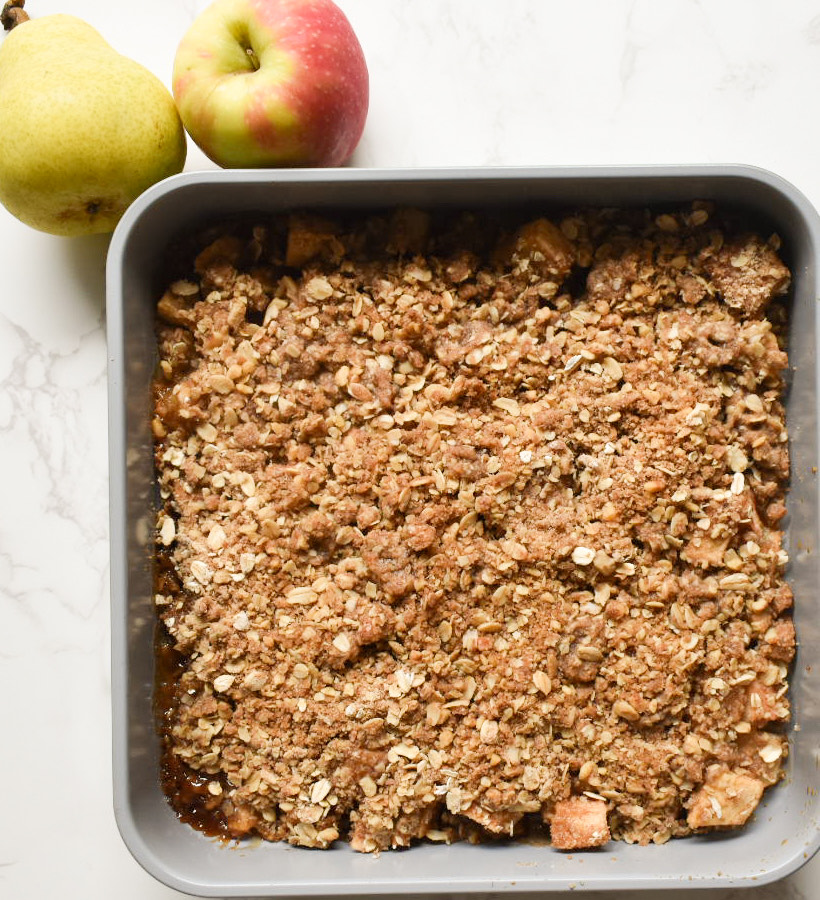 apple and pear crisp