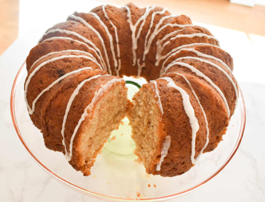 Tori Avey honey cake with maple syrup and brown sugar