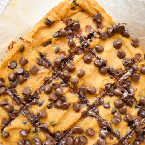 pumpkin protein bars