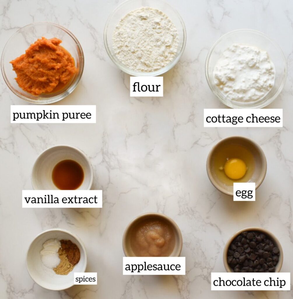 ingredients in pumpkin protein bars
