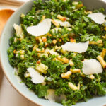 Kale Salad with Apples, Cucumber and Pistachios