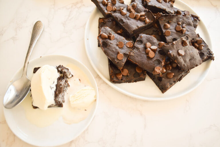 Fudgy Banana Applesauce Brownies