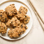 one bowl oatmeal raisin cookies made with applesauce