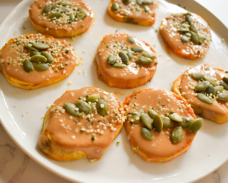 sweet potato peanut butter toast