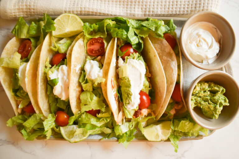 baked tacos with rotisserie chicken