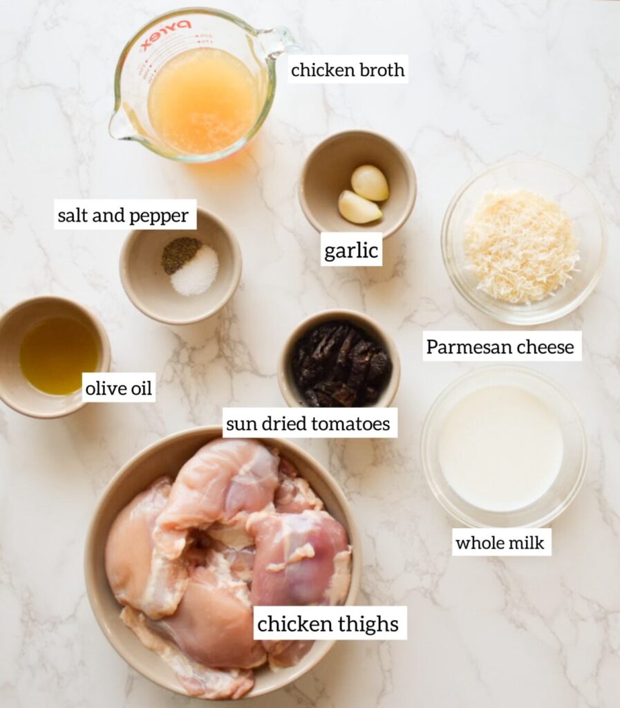 ingredients in marry me chicken