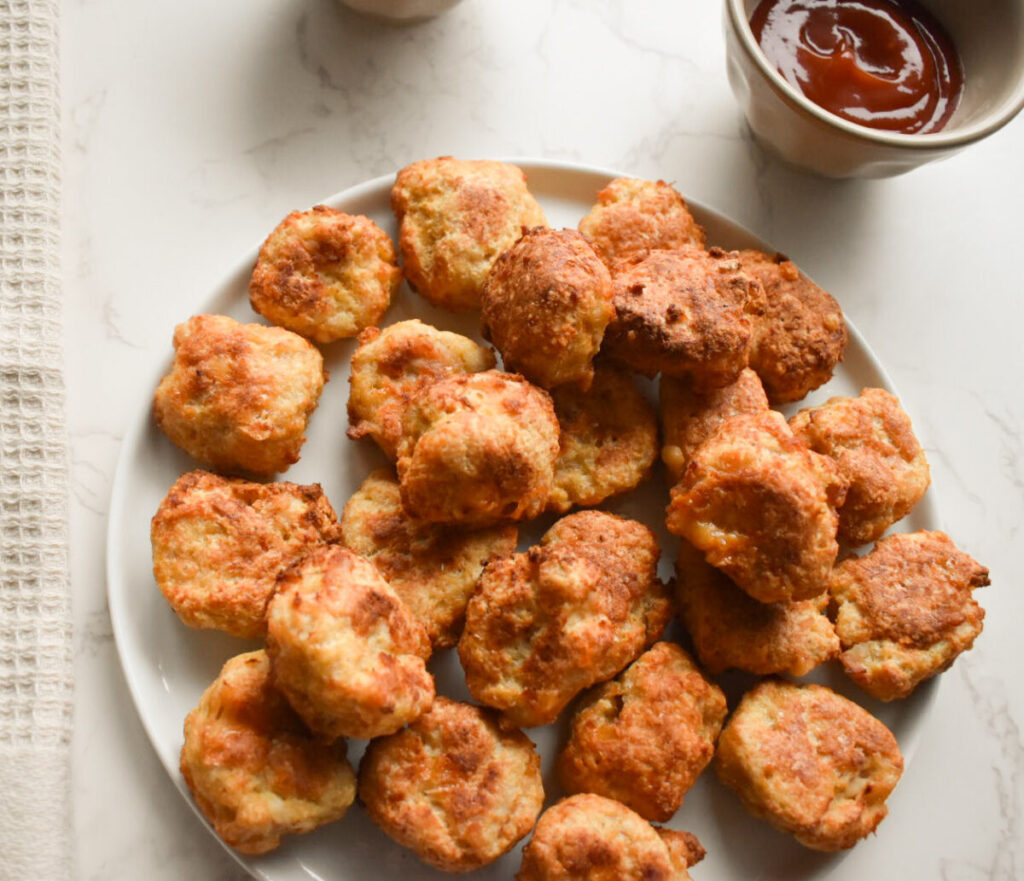 crispy air fryer chicken nuggets for kids