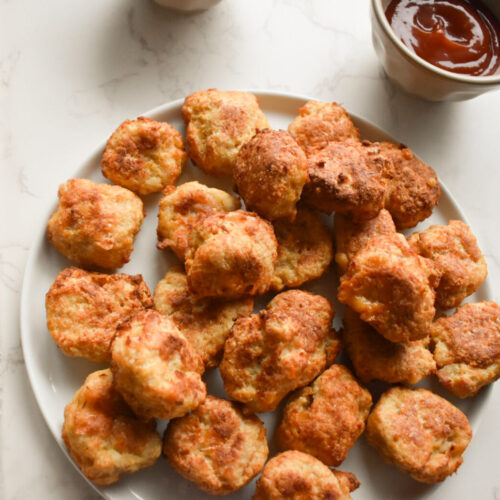 crispy air fryer chicken nuggets for kids